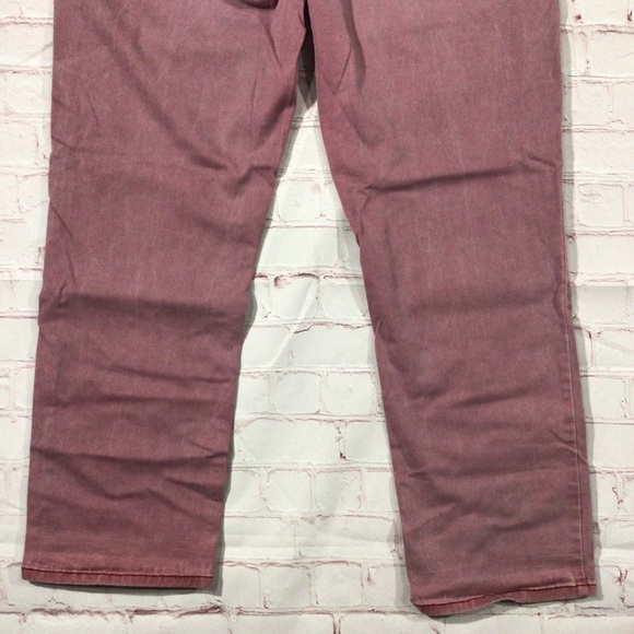 Maurices Pink High Rise Pants - Size 13/14 - Picture 7 of 9